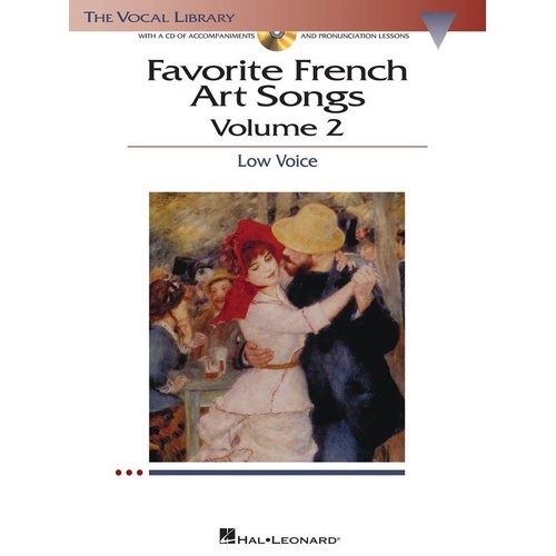 Favorite French Art Songs Vol 2 Low 