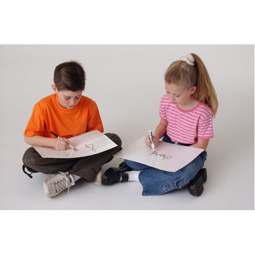 Erasable Lap Boards - 10 Pack for Teaching Musical Notation and Drawing