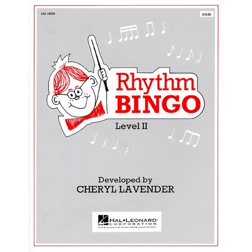 Rhythm Bingo Game Level 2 (Flash Cards)