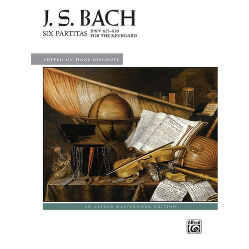 Six Partitas BWV 825-830 Piano Sheet Music Edition