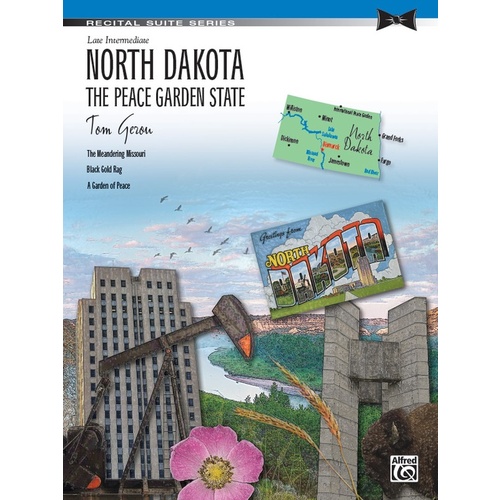 North Dakota Peace Garden Piano Suite