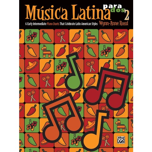 Musica Latina Para Dos Book 2 Piano Duet