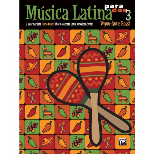 Musica Latina Para Dos Book 3 Piano Duet