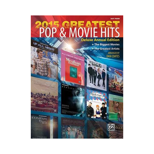 2015 Greatest Pop & Movie Hits Easy Piano Sheet Music EP
