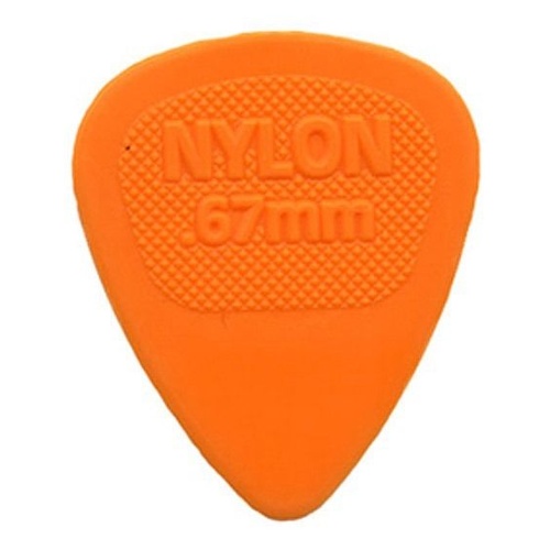 72 x Dunlop Midi Standard .67MM Gauge Guitar Picks Bulk Bag Orange