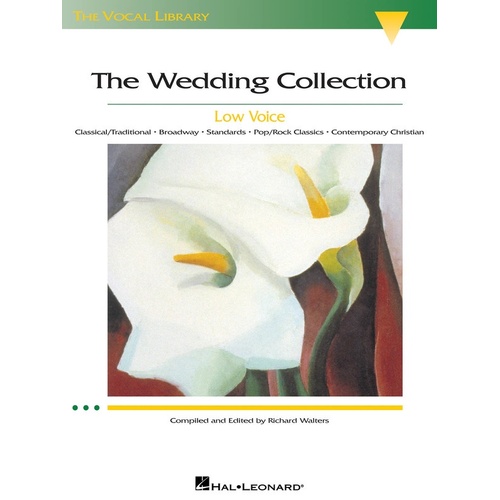 Wedding Collection Low Voice Vocal Library (Softcover Book)