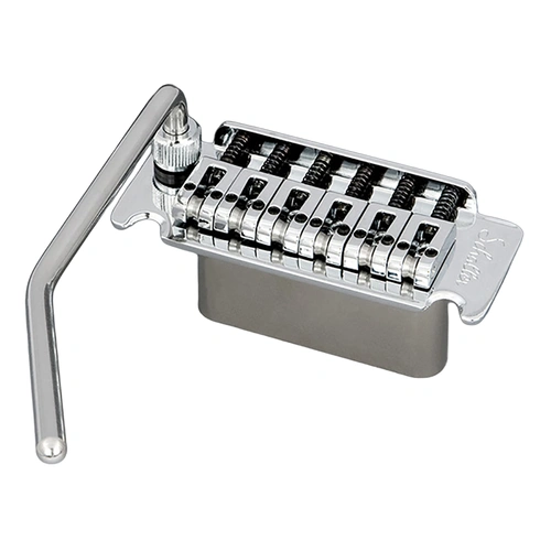 Schaller Vintage Tremolo System 13050237 Chrome 74.3mm Post to Post Made in Germany