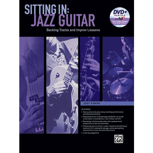 Sitting In Jazz Guitar Book/DVD