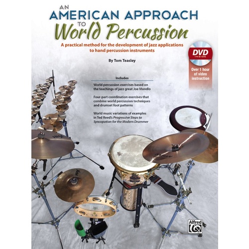 American Approach to World Percussion Book and DVD