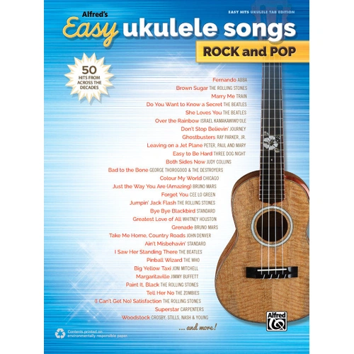 Alfred's Easy Ukulele Songs: Rock and Pop Edition