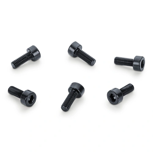 Schaller FR Saddle Mount Screws Set of 6 Black for Tremolos
