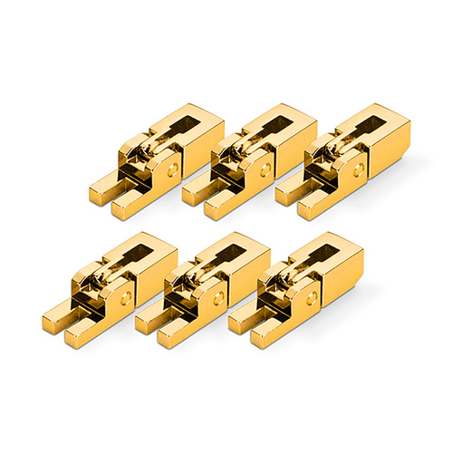 Schaller FR Lockmeister Gold Tremolo Saddles Set of 6