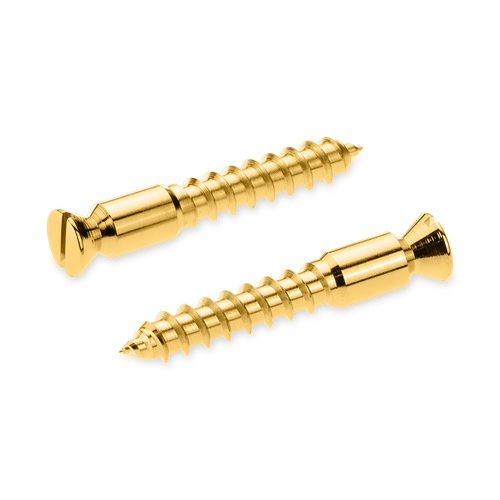 Schaller FR Tremolo Pivot Screw Set (2) Gold 20090500
