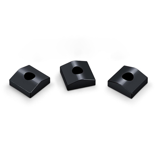 Schaller FR Locknut Caps Set of 3 - Black