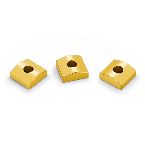 Schaller FR Locknut Caps Set of 3 Gold 20240500 for 6-String Guitars