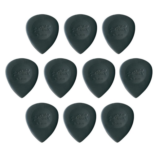 10 x Dunlop Nylon Big Stubby 2.00MM Gauge Guitar Picks 445R Grey