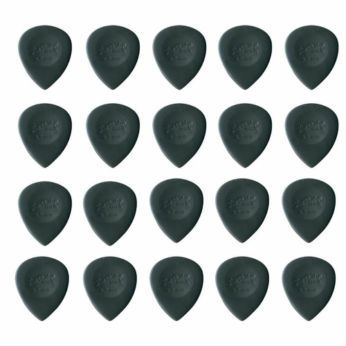 20 x Dunlop Nylon Big Stubby 2.00MM Gauge Guitar Picks 445R Grey