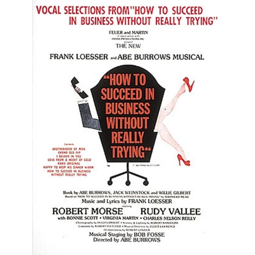 How To Succeed In Business Vocal Selections (Softcover Book)