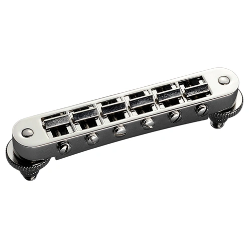 Schaller Nickel Tune-o-matic Guitar Bridge for Les Paul Type Guitars