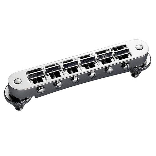 Schaller Chrome GTM Tune-o-matic Guitar Bridge for Les Paul Type Guitars