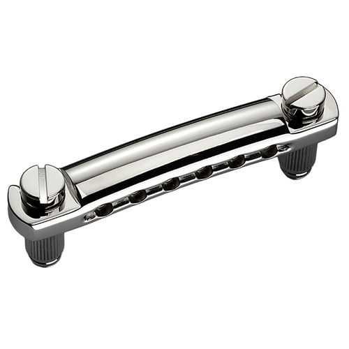 Schaller GTM Series Nickel Stop Tailpiece 49060, 82mm for GTM Bridges