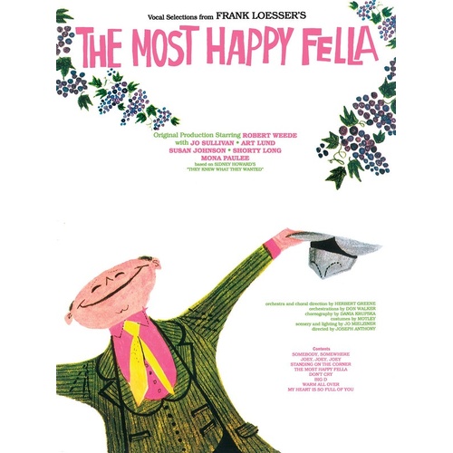Most Happy Fella Vocal Selections (Softcover Book)