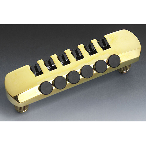 Schaller Guitar Tailpiece-Finetuners Gold 495-12070500