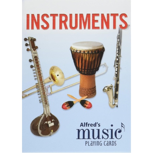 Alfred's Music Playing Cards - Learn About Instruments