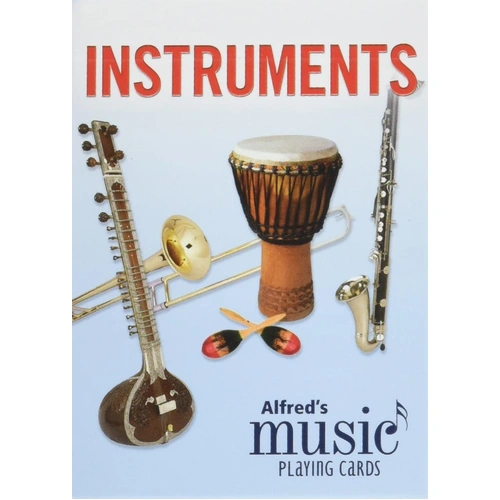 Alfred's Music Playing Cards - Learn About Instruments