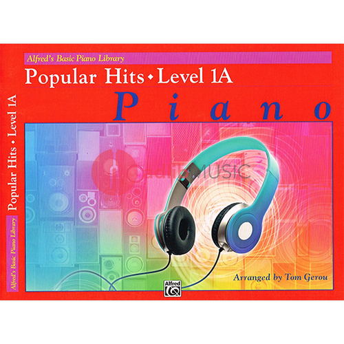 Alfred's Basic Piano Library: Popular Hits Level 1A