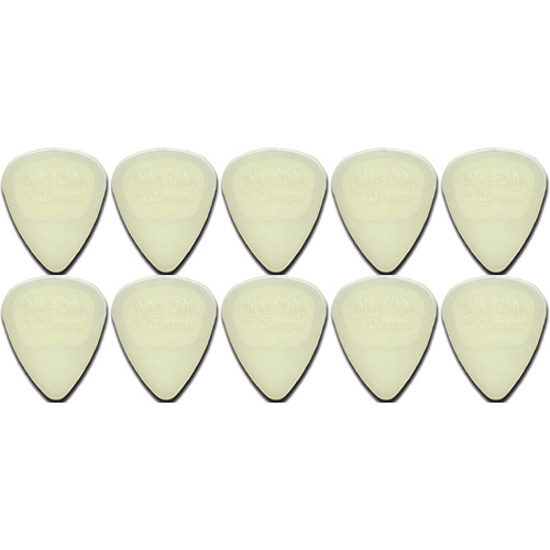 10 x Jim Dunlop Glow In The Dark Standard 1.07MM Gauge Guitar Picks Nylon