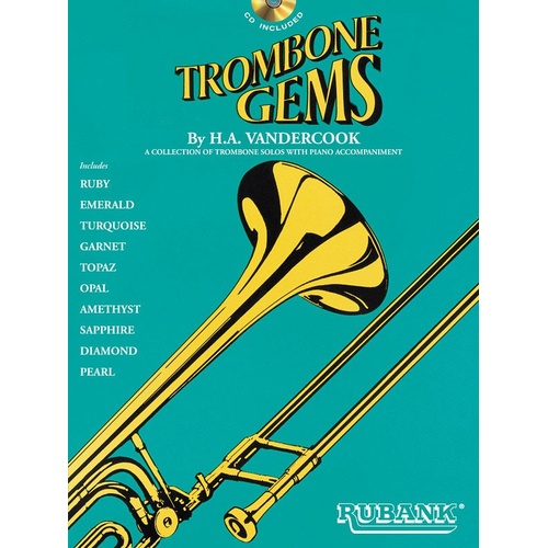 Trombone Gems Book/CD (Softcover Book/CD)