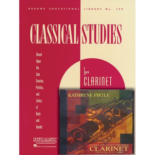 Classical Studies For Clarinet Book/CD (Softcover Book/CD)