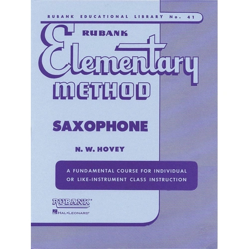 Rubank Elementary Method for Saxophone