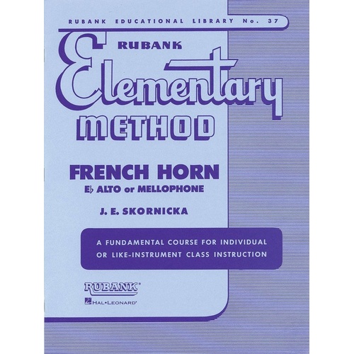 Rubank Elementary Method for French Horn