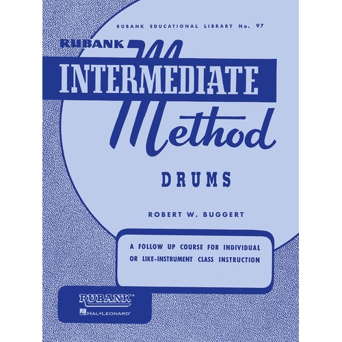 Rubank Intermediate Method Drums (Softcover Book)