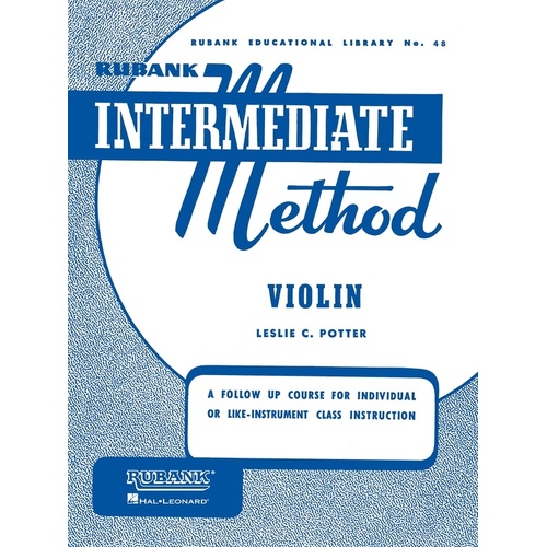 Rubank Intermediate Method Violin (Softcover Book)
