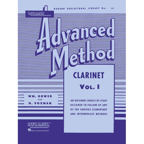 Rubank Advanced Method Clarinet Volume 1