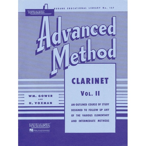Rubank Advanced Method Clarinet Volume 2