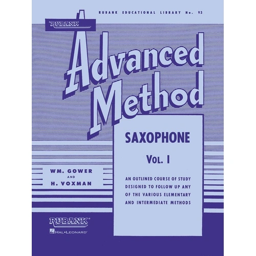 Rubank Advanced Method Saxophone Volume 1