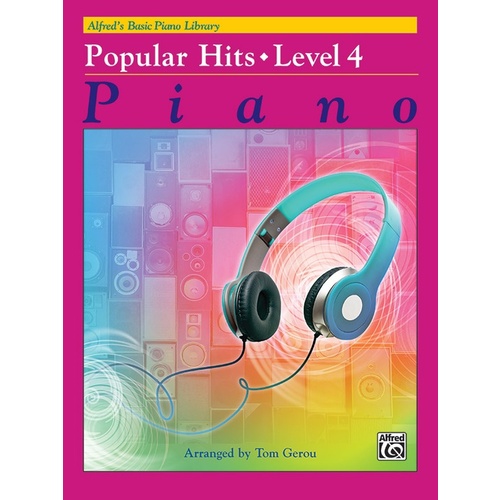 Alfred's Basic Piano Library (ABPL) Popular Hits Level 4
