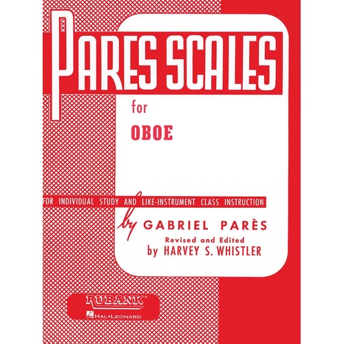 Pares Scales Oboe (Softcover Book)