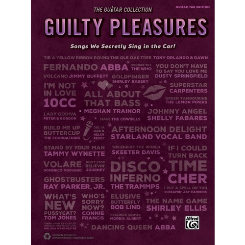 Guitar Collection Guilty Pleasures Tab