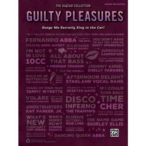 Guitar Collection Guilty Pleasures Tab