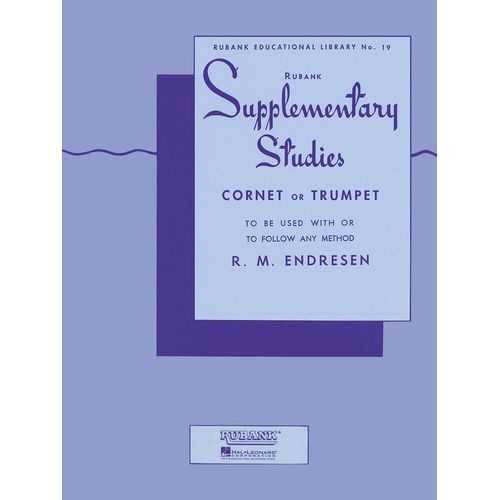 Supplementary Studies Trumpet (Softcover Book)