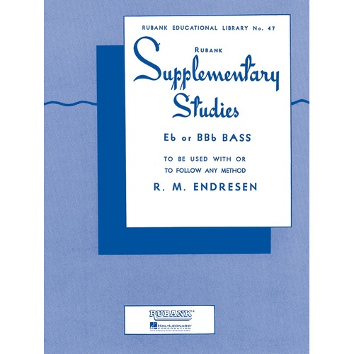 Supplementary Studies Eb Or Bbb Bass (Tuba) (Softcover Book)