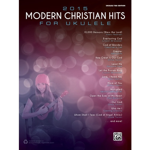 2015 Modern Christian Hits for Ukulele Sheet Music