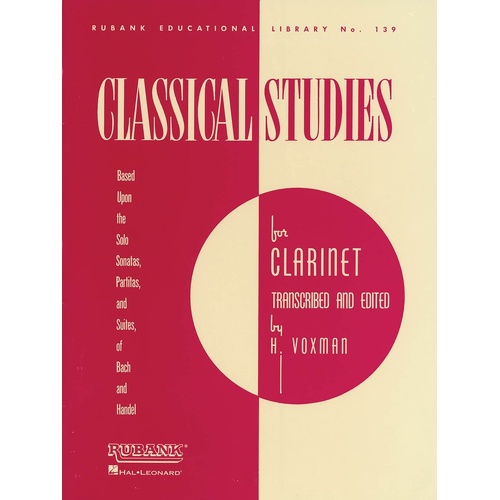 Classical Studies Clarinet (Softcover Book)