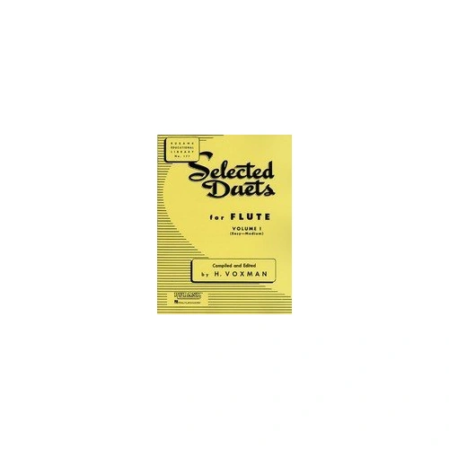 Selected Duets Vol 1 for Flute - Easy/Medium, 72 Pages, Rubank Publications