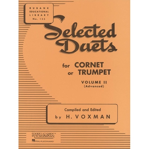 Selected Duets Vol 2 for Trumpet - Advanced